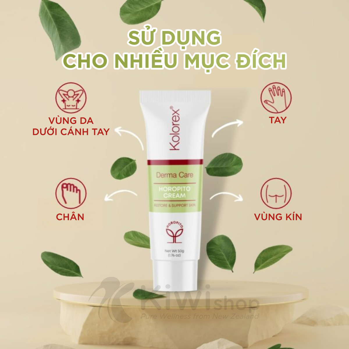 Kolorex Derma Care Horopito Cream 50g (1.76oz) - Ảnh 4