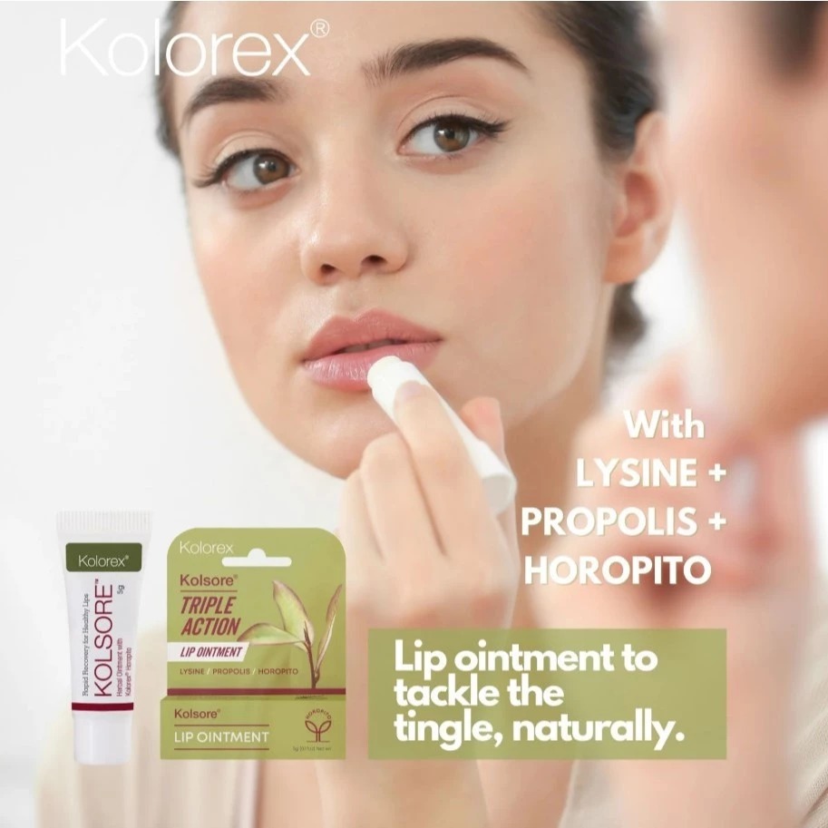 Kolorex Kolsore Lip Ointment 5g - Ảnh 9